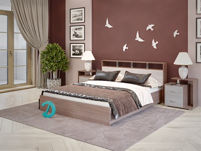 Кровать Троя 1,6м без матраса  (Д) 4117