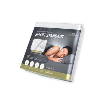 Чехол защитный на матрас SMART STANDART 90*200 (хлопок 100%)  (ТИ) 6215