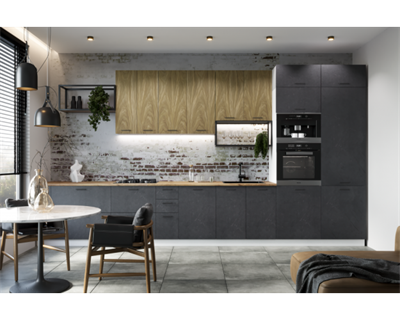 Модульная кухня Симона Loft 4400 Бетон лофт графит   (МК) 6845