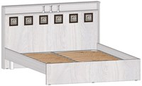 Кровать 2-х спальная Коста-Рика 1600 Анкор светлый  ( в наличии)   (ТИ) 6375