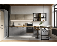 Модульная кухня Симона Loft 3200 Бетон лофт грей   (МК) 6848