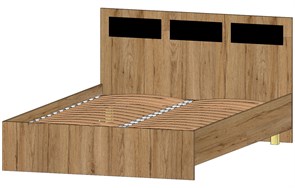 Гамма Кровать 2-х спальная 1400 дуб крафт, (ТИ) 547565807