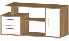 ТВ тумба Лацио дуб крафт/белый, (ТИ) 50726032