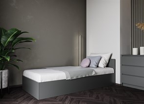 Кровать  Мори  КРМ-900.1  Графит  (МБ) 2557