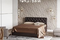 Кровать Луара 1 1.6 с подъемным мех. венге/кожзам черный  (Э) 3060