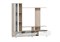 СОЛО-6 НМ Стенка Дуб сонома светлый / Белый  (ТИ) 3671