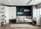 Стеллаж 900 с ящиками Лавис СД 900.1 (Белый/Графит софт)  (МБ) 6588