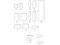 Модульная кухня «Империя» (белый эмалит)    (МБ) 6718