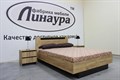 Бостон Кровать 1400 дуб крафт, (ТИ) 924950679