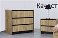 Бостон Комод 3 ящика дуб крафт, (ТИ) 224095158