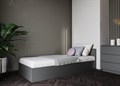 Кровать  Мори  КРМ-900.1  Графит  (МБ) 2557